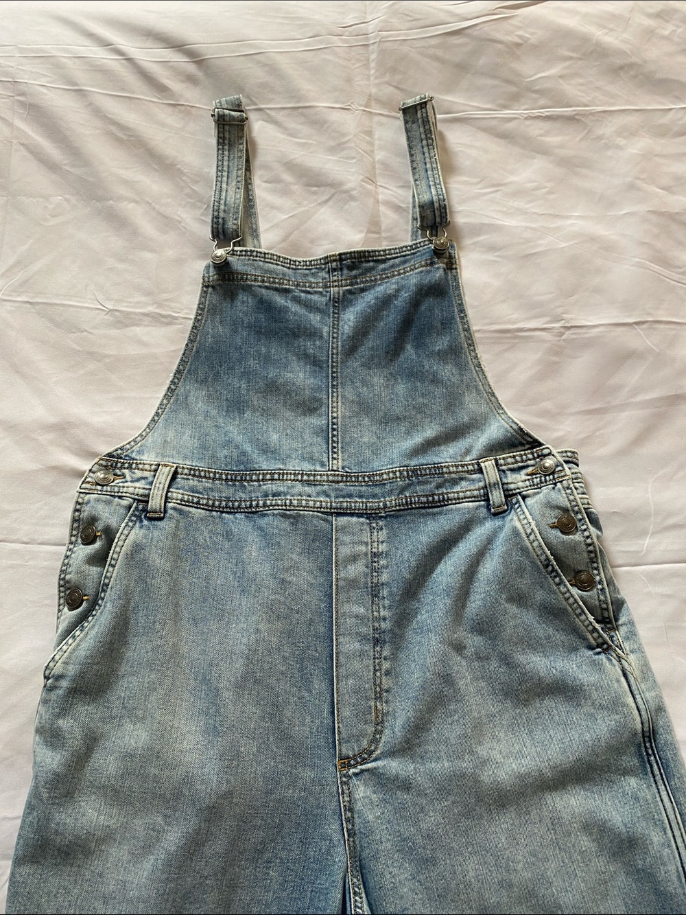 Aerie Denim Overalls Size XL